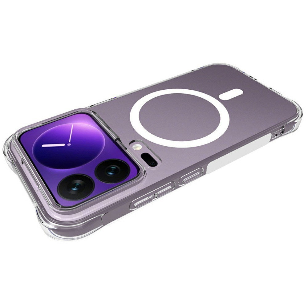 Xiaomi 18 Pro EIDERWOOD Fleksibel Plast Cover - MagSafe Kompatibel - Gennemsigtig