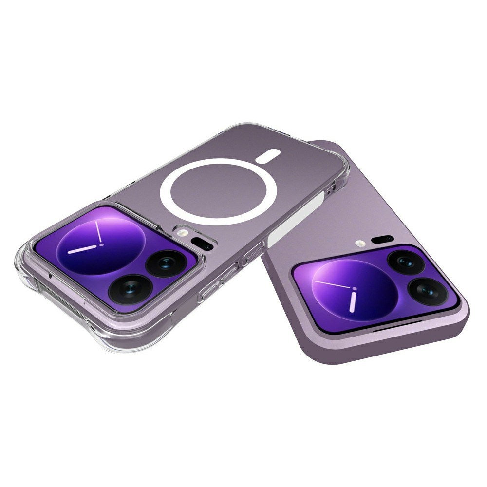 Xiaomi 18 Pro EIDERWOOD Fleksibel Plast Cover - MagSafe Kompatibel - Gennemsigtig