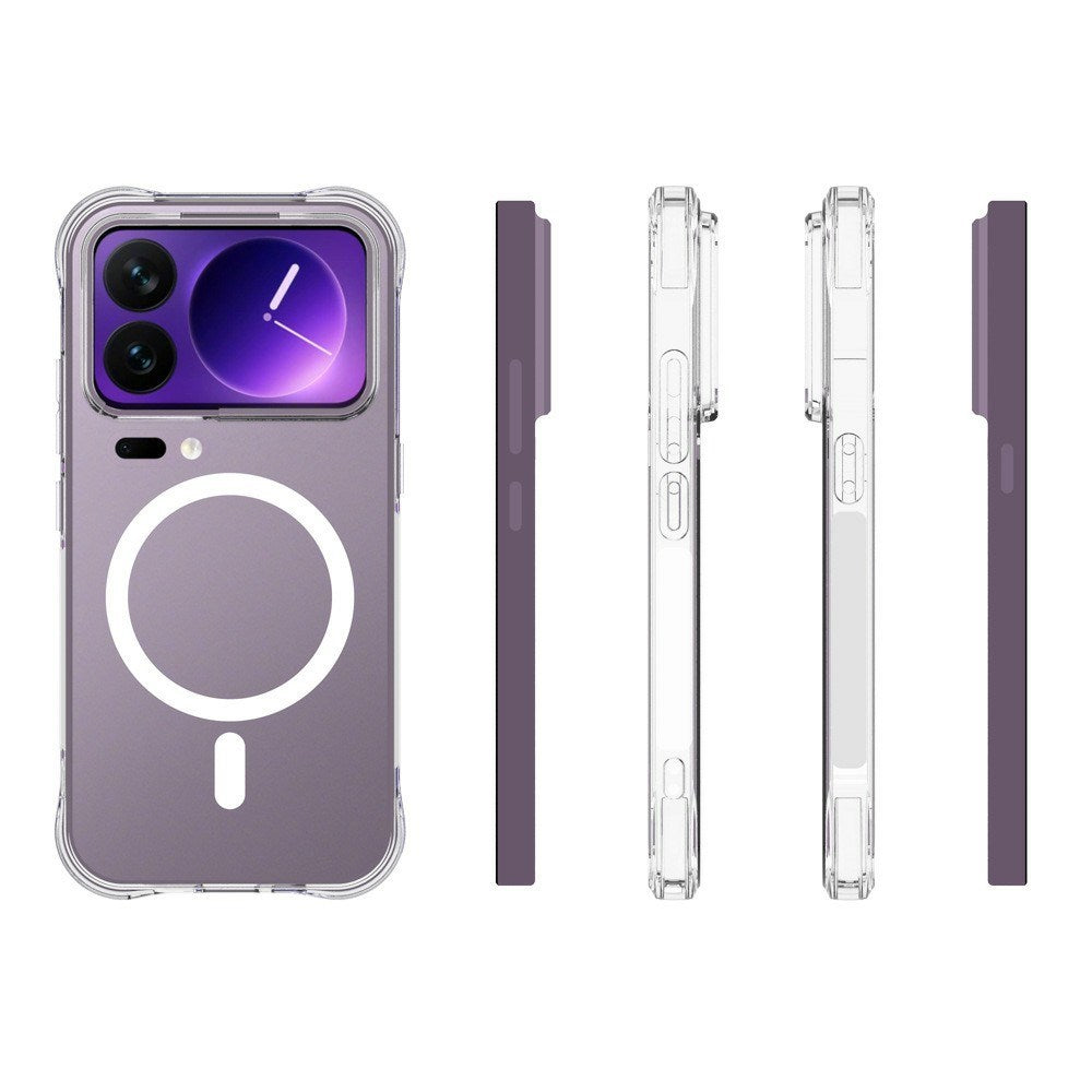 Xiaomi 18 Pro EIDERWOOD Fleksibel Plast Cover - MagSafe Kompatibel - Gennemsigtig