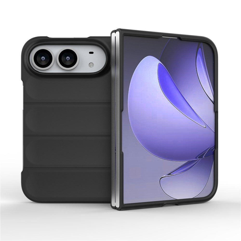 iPhone Fold EIDERWOOD Rugged Plast Cover - Sort
