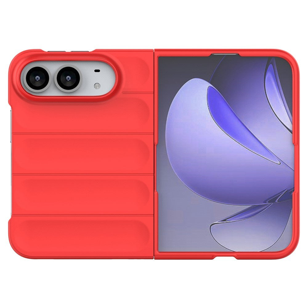 iPhone Fold EIDERWOOD Rugged Plast Cover - Rød