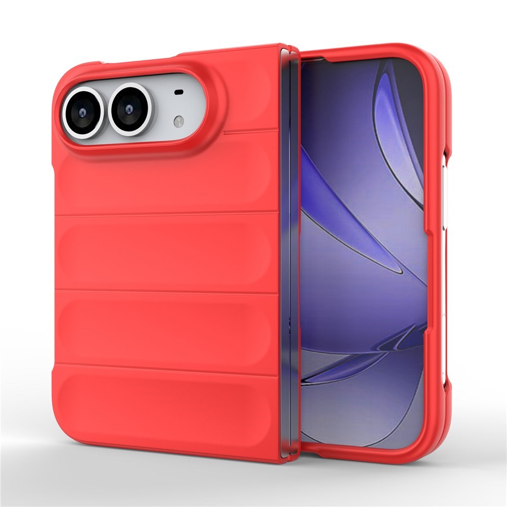 iPhone Fold EIDERWOOD Rugged Plast Cover - Rød