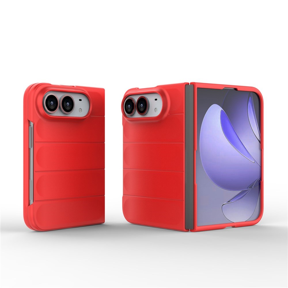 iPhone Fold EIDERWOOD Rugged Plast Cover - Rød