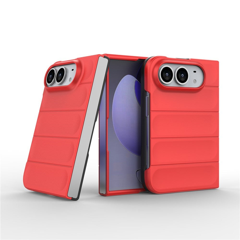 iPhone Fold EIDERWOOD Rugged Plast Cover - Rød