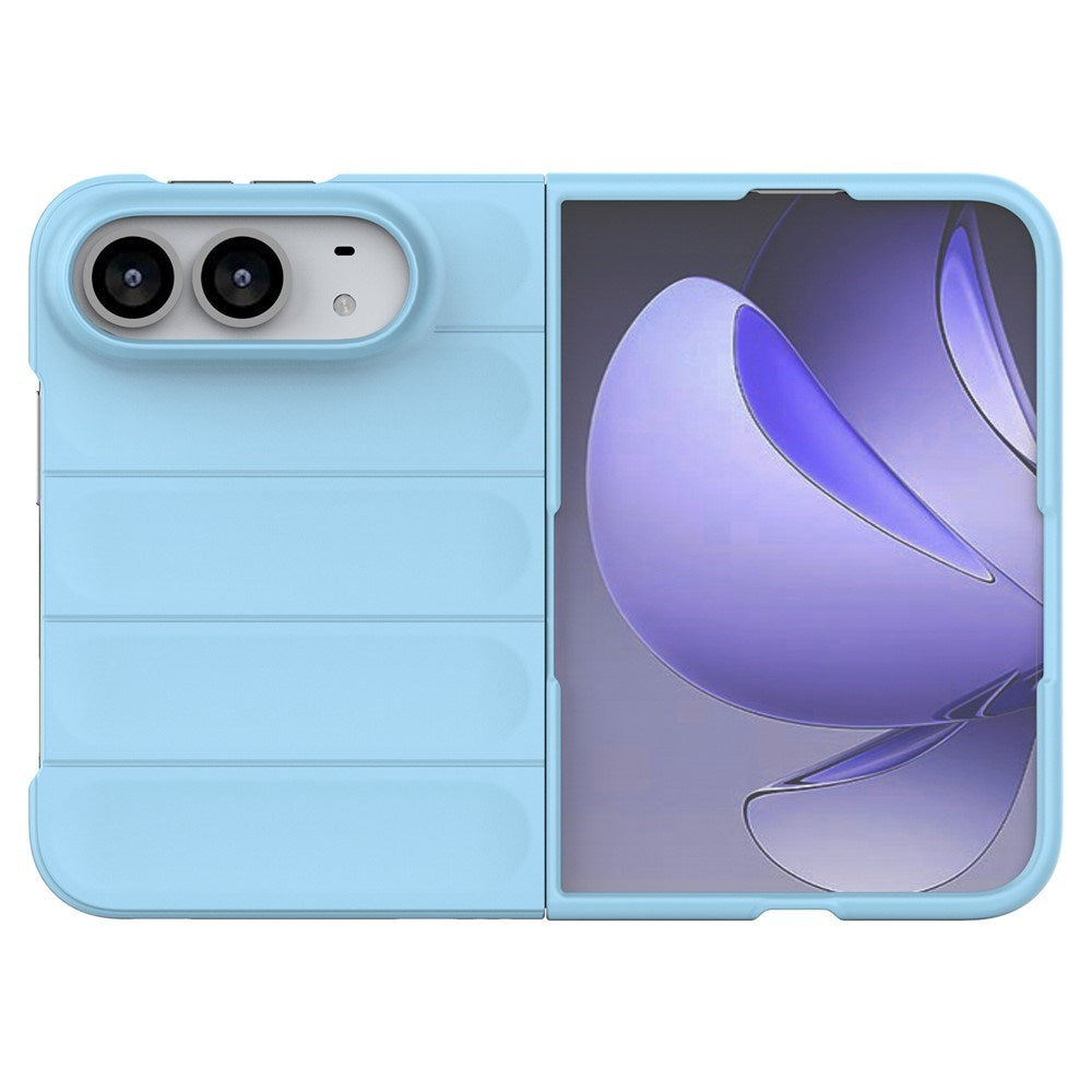 iPhone Fold EIDERWOOD Rugged Plast Cover - Lyseblå