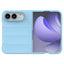 iPhone Fold EIDERWOOD Rugged Plast Cover - Lyseblå