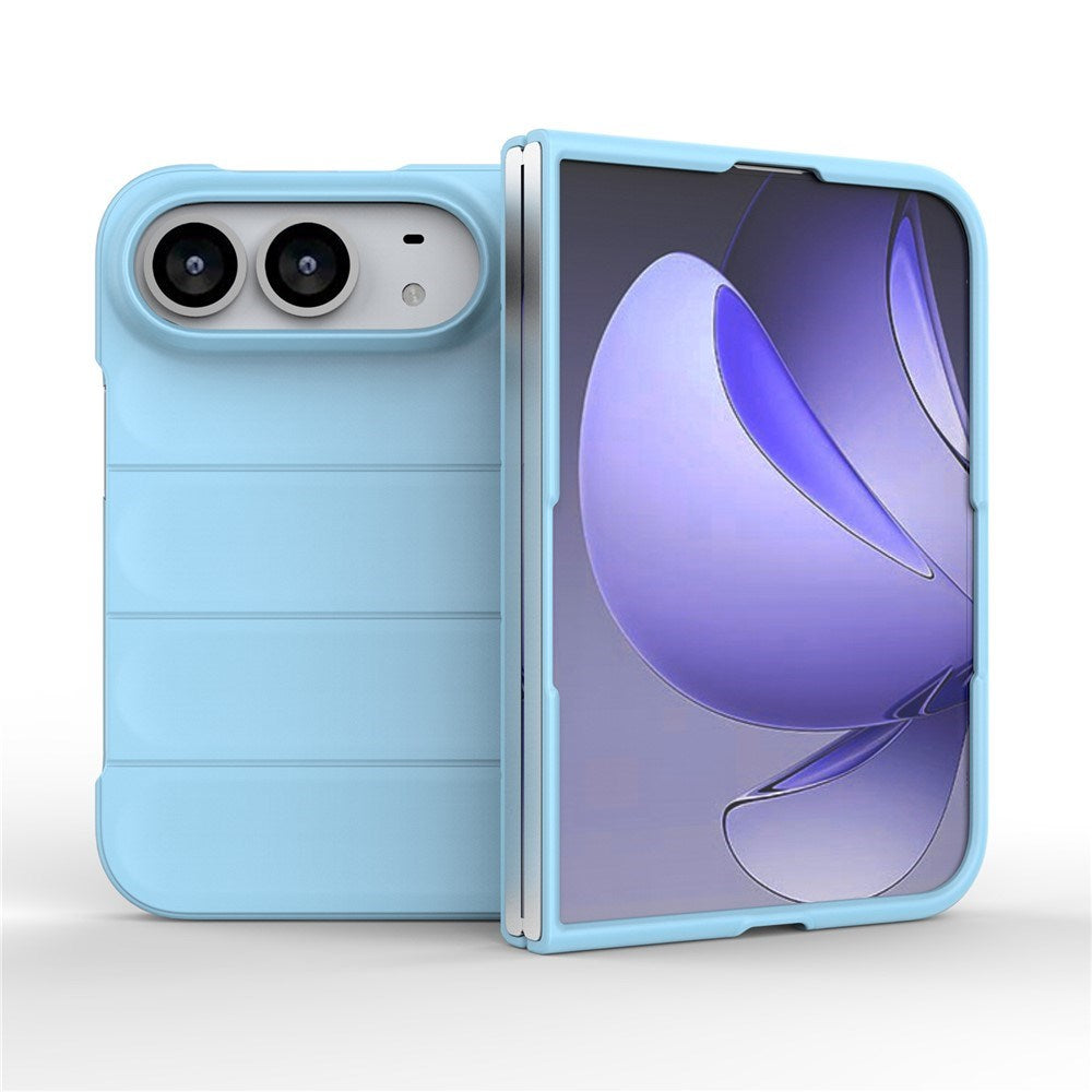 iPhone Fold EIDERWOOD Rugged Plast Cover - Lyseblå