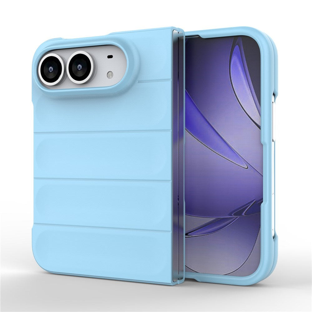 iPhone Fold EIDERWOOD Rugged Plast Cover - Lyseblå