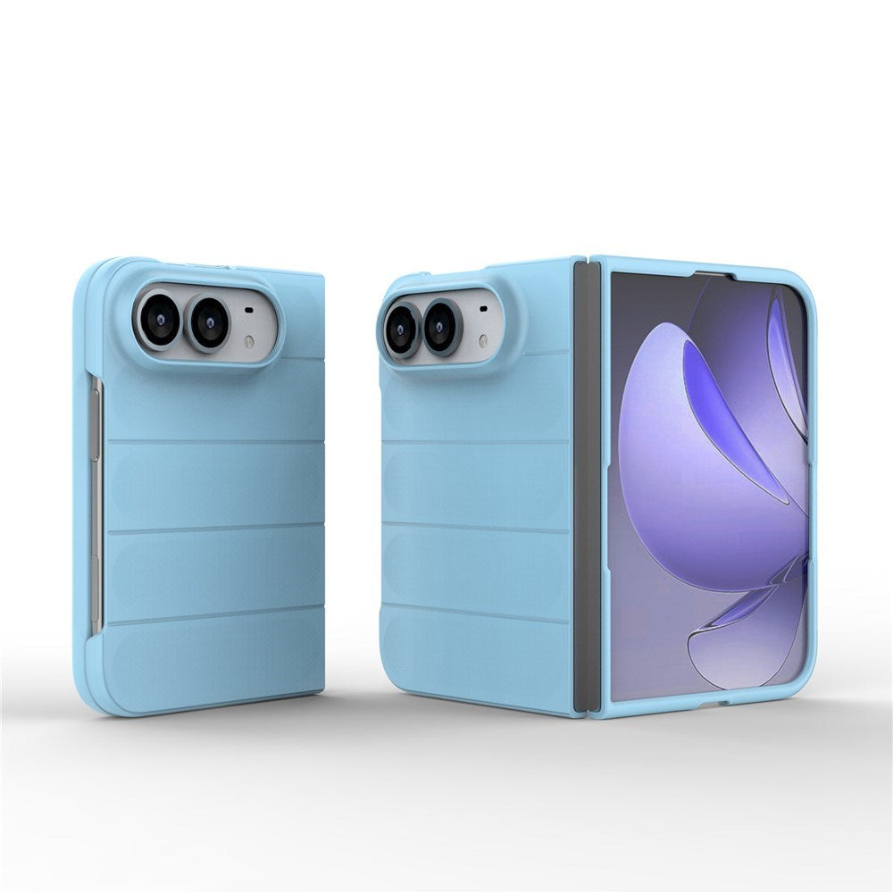 iPhone Fold EIDERWOOD Rugged Plast Cover - Lyseblå