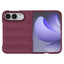 iPhone Fold EIDERWOOD Rugged Plast Cover - Mørkerød