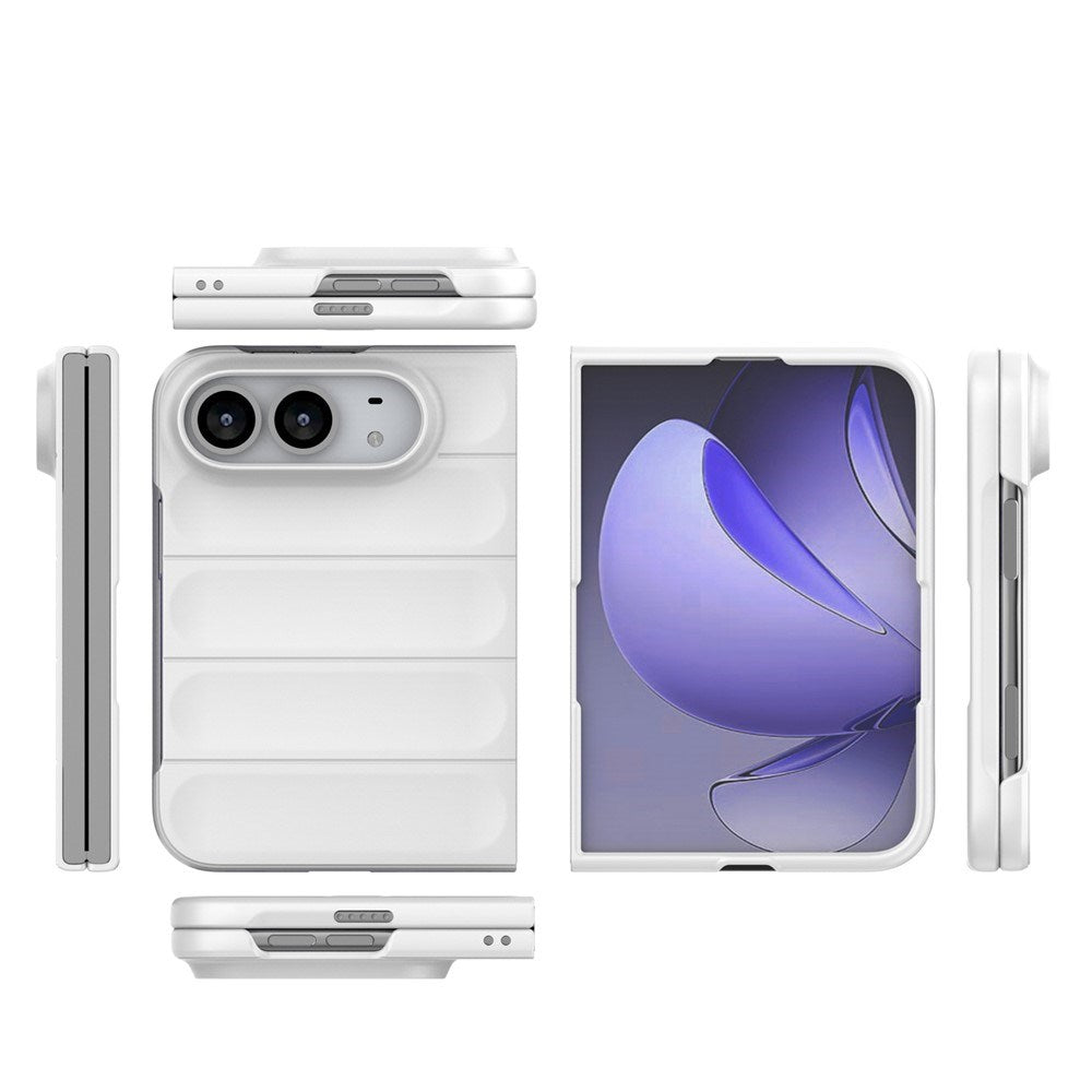 iPhone Fold EIDERWOOD Rugged Plast Cover - Hvid