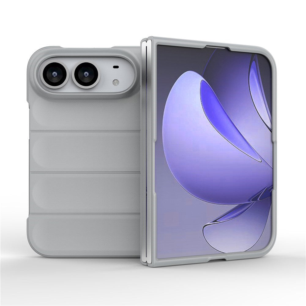 iPhone Fold EIDERWOOD Rugged Plast Cover - Grå