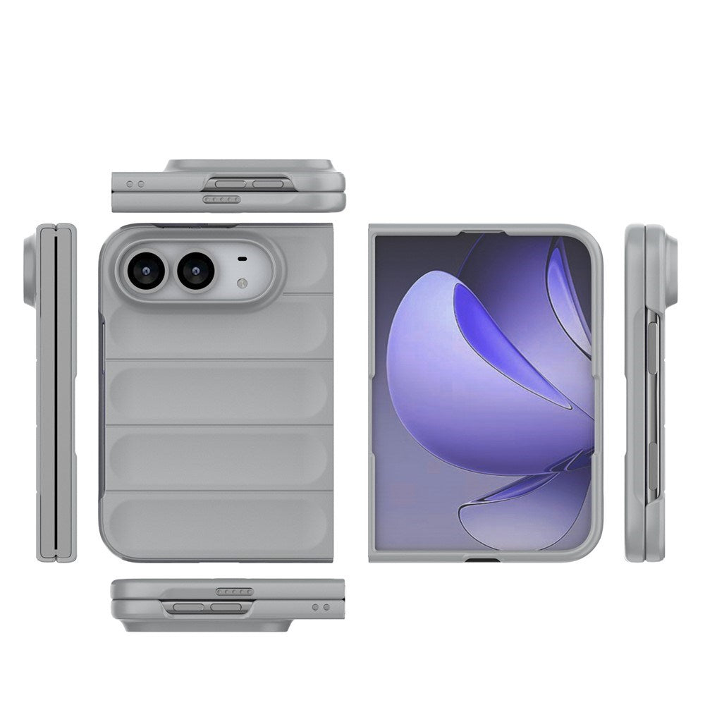 iPhone Fold EIDERWOOD Rugged Plast Cover - Grå