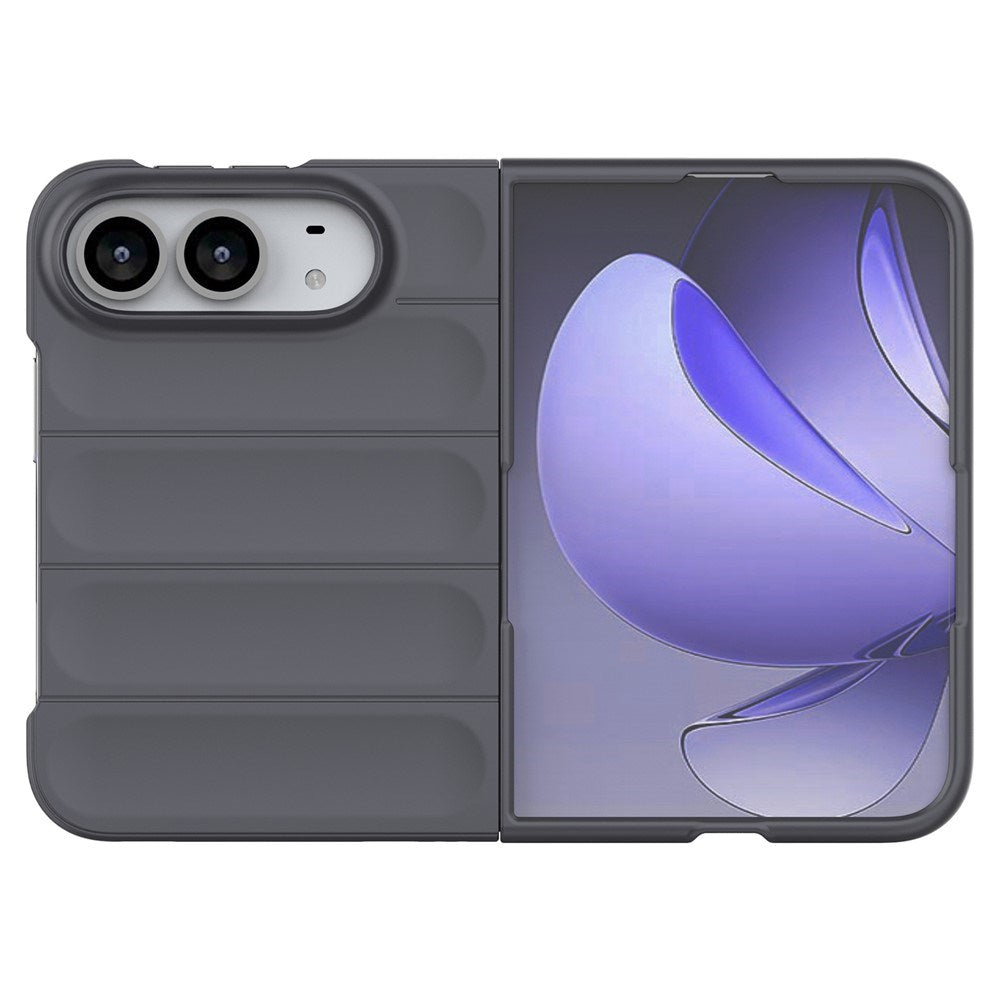 iPhone Fold EIDERWOOD Rugged Plast Cover - Mørkegrå