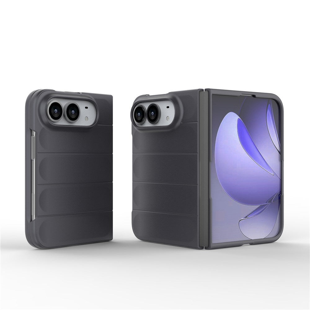 iPhone Fold EIDERWOOD Rugged Plast Cover - Mørkegrå