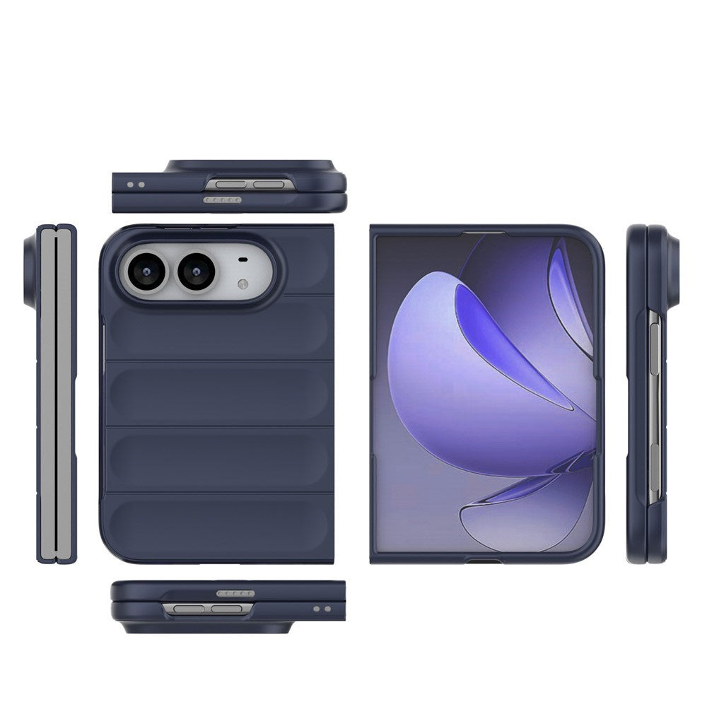 iPhone Fold EIDERWOOD Rugged Plast Cover - Mørkeblå