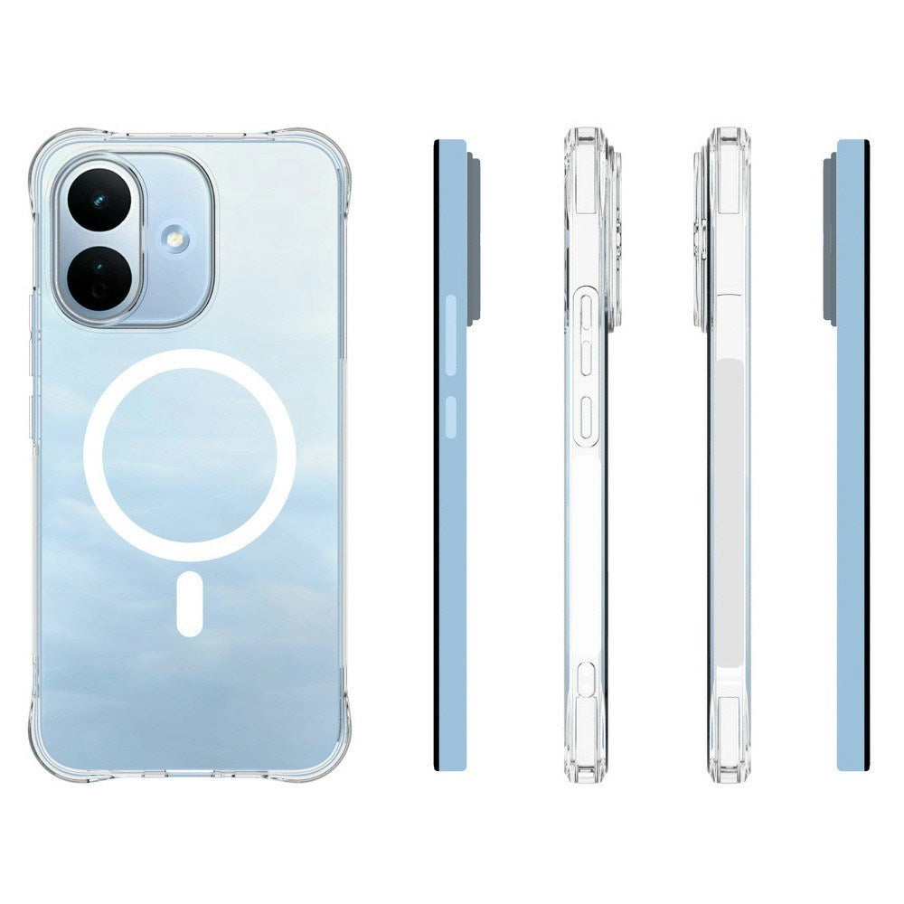 Xiaomi Redmi Note 17 Pro (5G) EIDERWOOD Fleksibelt Plast Cover m. Stødabsorberende Hjørner - MagSafe Kompatibel - Gennemsigtig