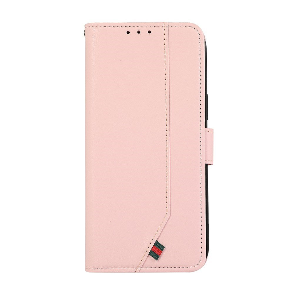 Google Pixel 11a EIDERWOOD Kunstlæder Flip Cover m. RFID Blokering - Lyserød