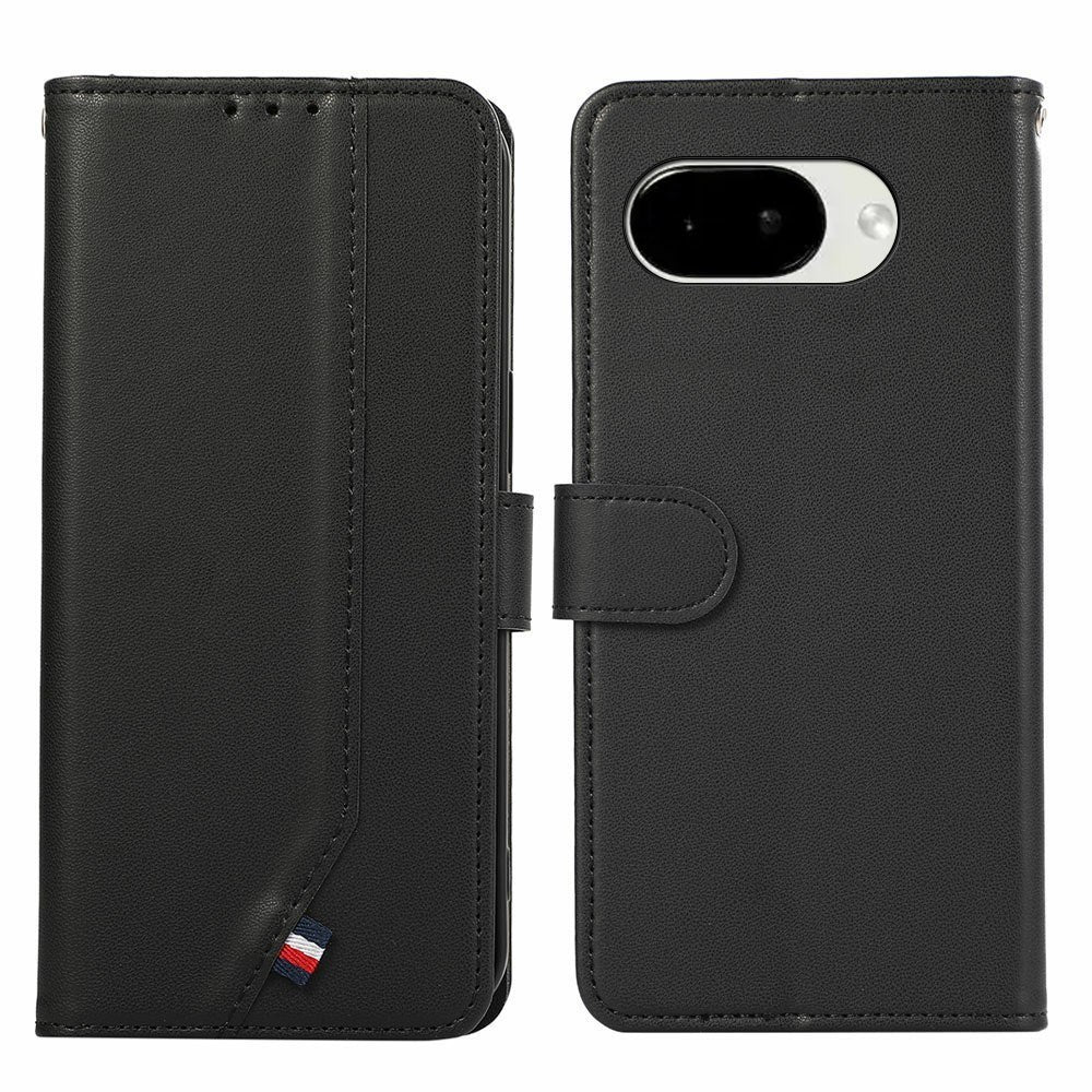 Google Pixel 11a EIDERWOOD Kunstlæder Flip Cover m. RFID Blokering - Sort