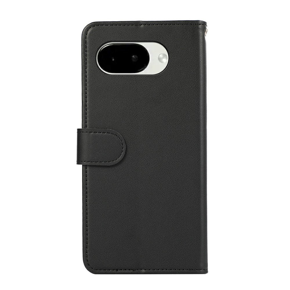 Google Pixel 11a EIDERWOOD Kunstlæder Flip Cover m. RFID Blokering - Sort