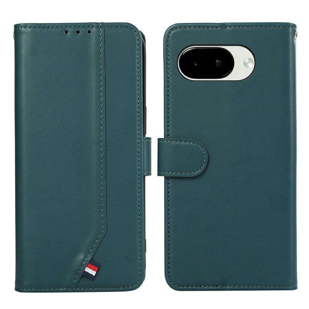 Google Pixel 11a EIDERWOOD Kunstlæder Flip Cover m. RFID Blokering - Grøn