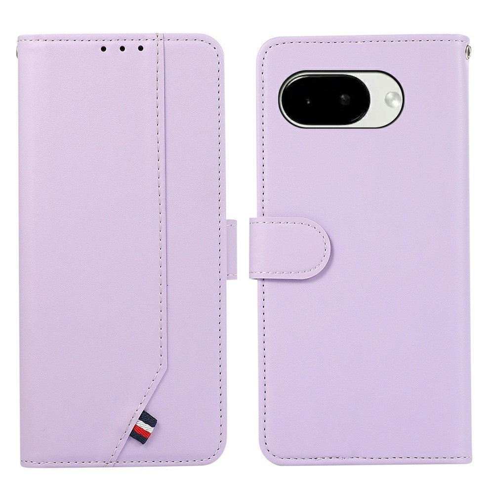 Google Pixel 11a EIDERWOOD Kunstlæder Flip Cover m. RFID Blokering - Lilla