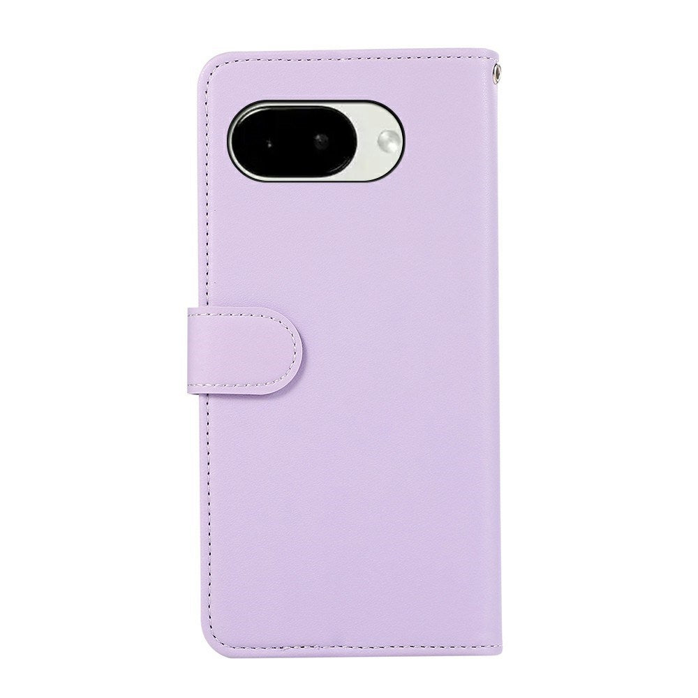 Google Pixel 11a EIDERWOOD Kunstlæder Flip Cover m. RFID Blokering - Lilla