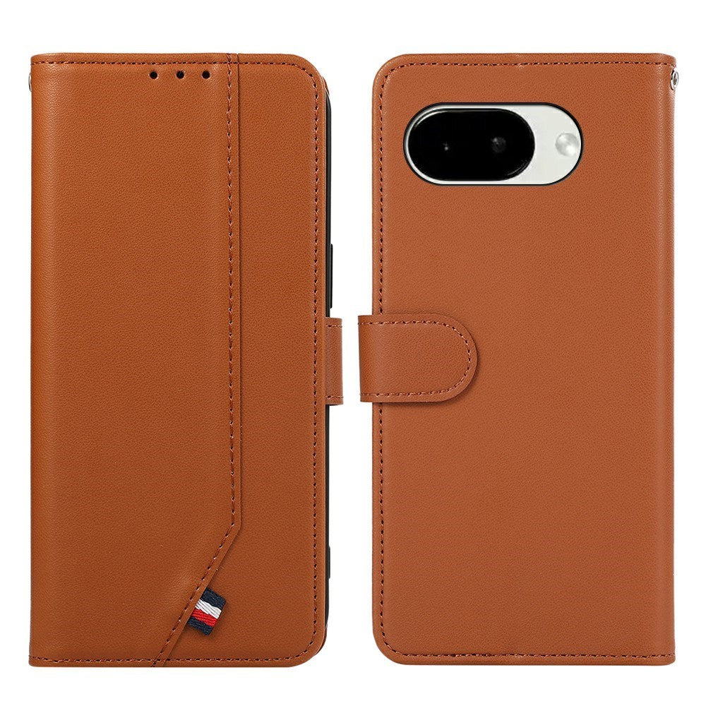 Google Pixel 11a EIDERWOOD Kunstlæder Flip Cover m. RFID Blokering - Brun