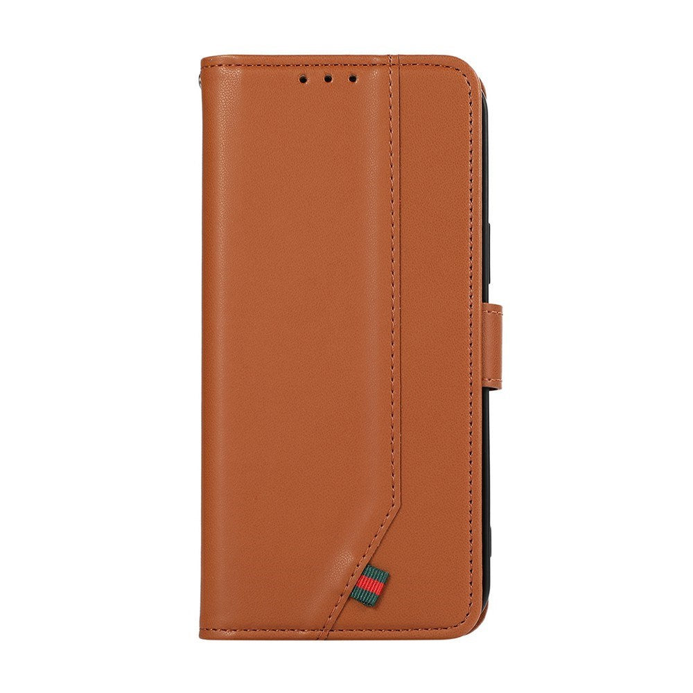 Google Pixel 11a EIDERWOOD Kunstlæder Flip Cover m. RFID Blokering - Brun