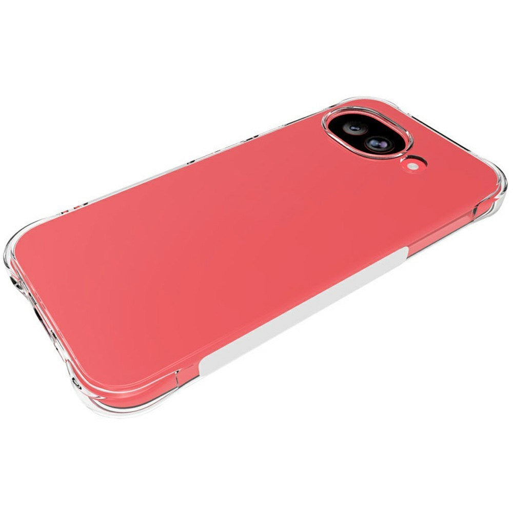 Google Pixel 11a EIDERWOOD Fleksibelt Plast Cover m. Stødabsorberende Hjørner - Gennemsigtig