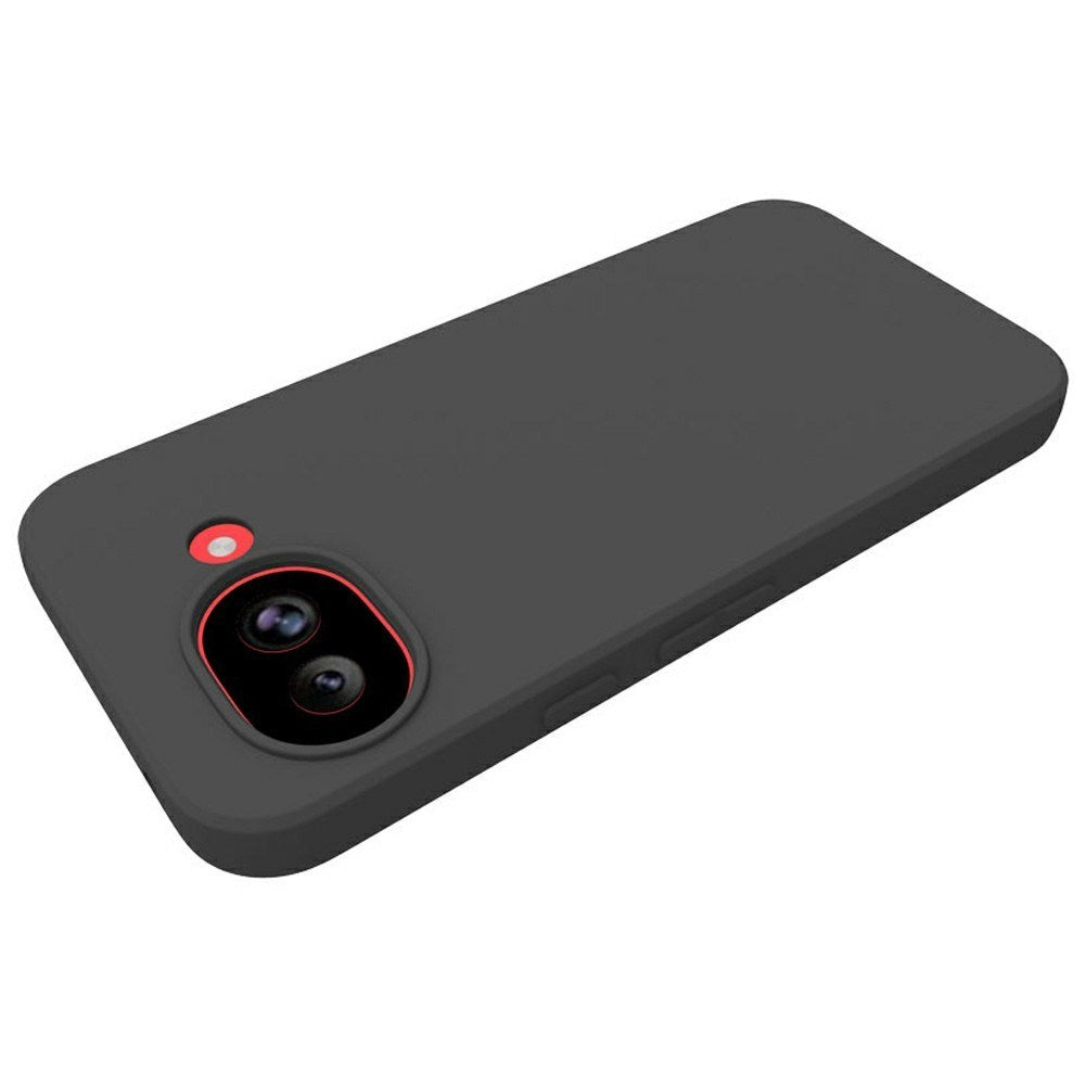 Google Pixel 11a EIDERWOOD Mat Fleksibelt Plast Cover - Sort