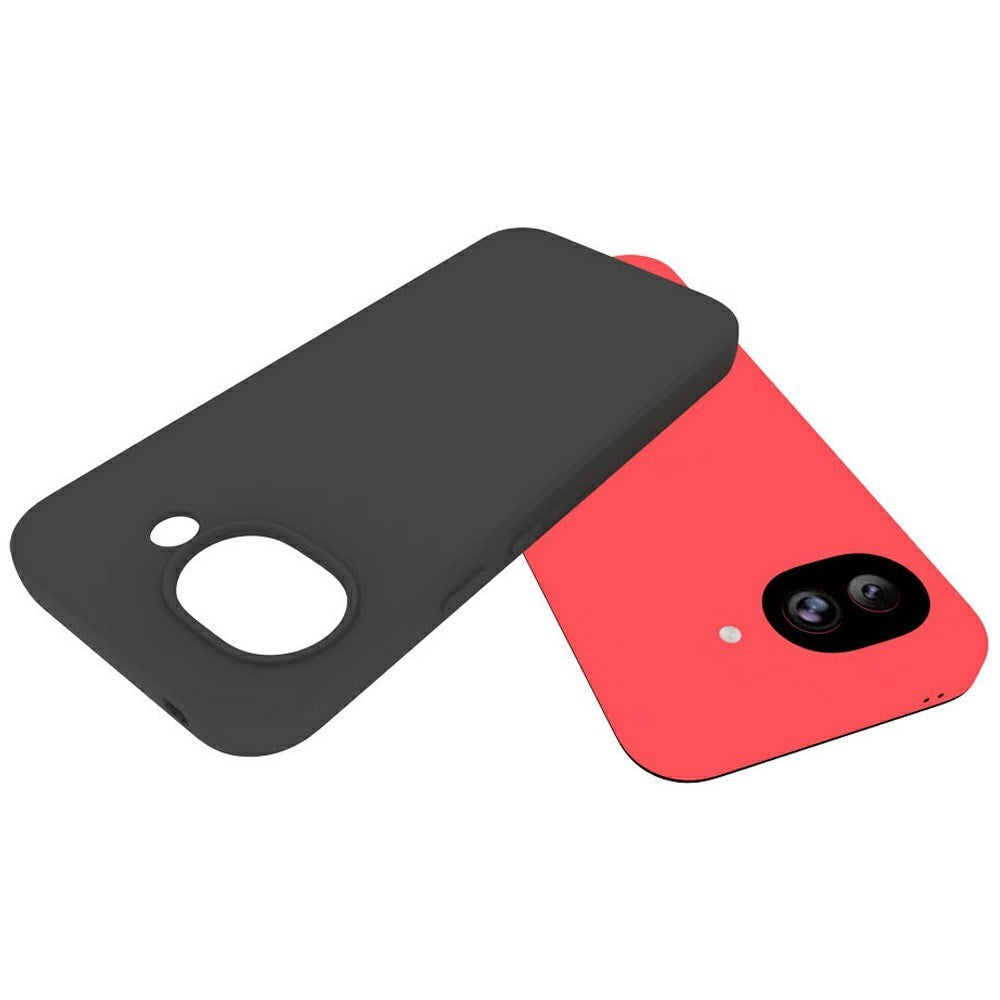 Google Pixel 11a EIDERWOOD Mat Fleksibelt Plast Cover - Sort