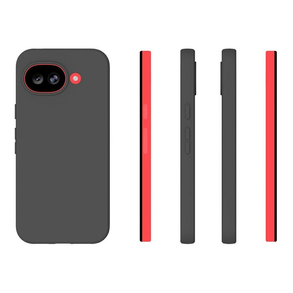 Google Pixel 11a EIDERWOOD Mat Fleksibelt Plast Cover - Sort