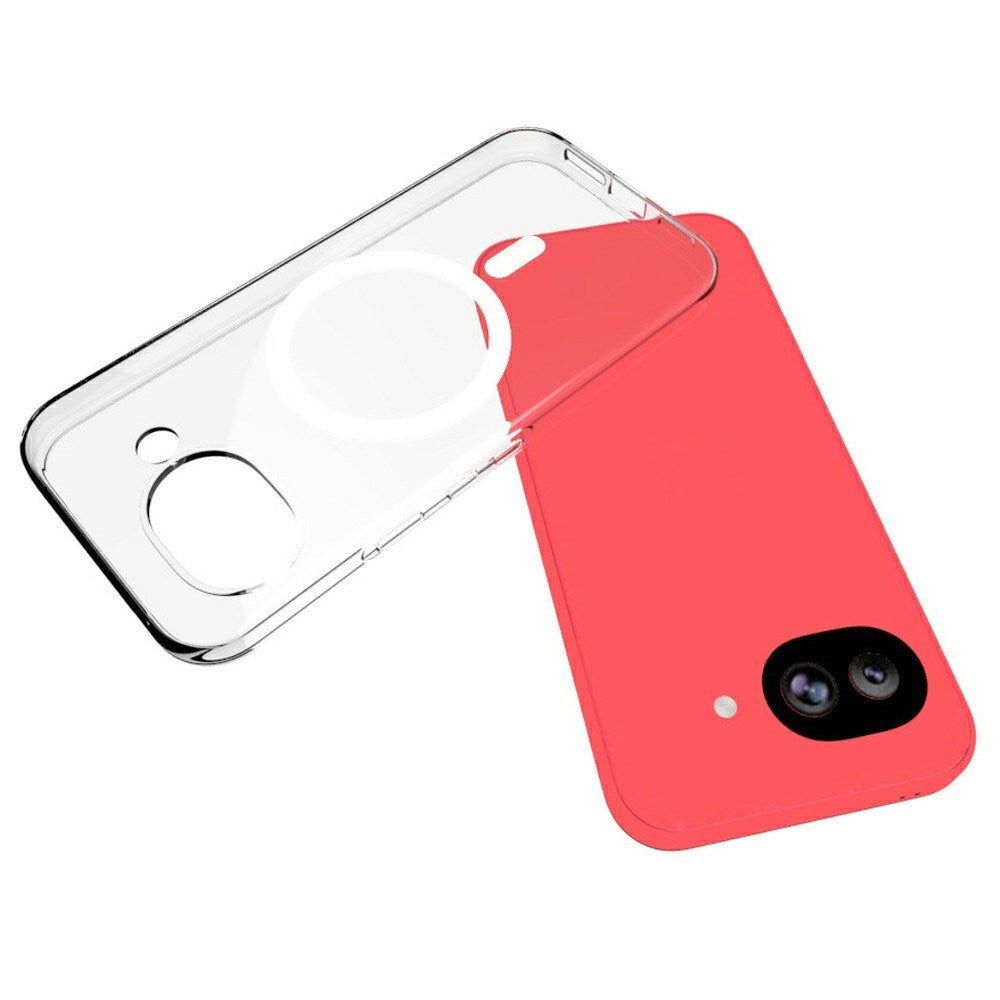 Google Pixel 11a EIDERWOOD Fleksibelt Plast Cover - MagSafe Kompatibel - Gennemsigtig