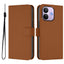 Xiaomi Redmi Note 17 Pro (5G) EIDERWOOD Kunstlæder Flip Cover m. Strop - Brun