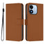 Xiaomi Redmi Note 17 (5G) EIDERWOOD Kunstlæder Flip Cover m. Strop - Brun