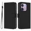 Xiaomi Redmi 17C (5G) EIDERWOOD Kunstlæder Flip Cover m. Strop - Sort