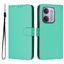 Xiaomi Redmi 17C (5G) EIDERWOOD Kunstlæder Flip Cover m. Strop - Turkis
