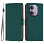 Xiaomi Redmi 17C (5G) EIDERWOOD Kunstlæder Flip Cover m. Strop - Grøn