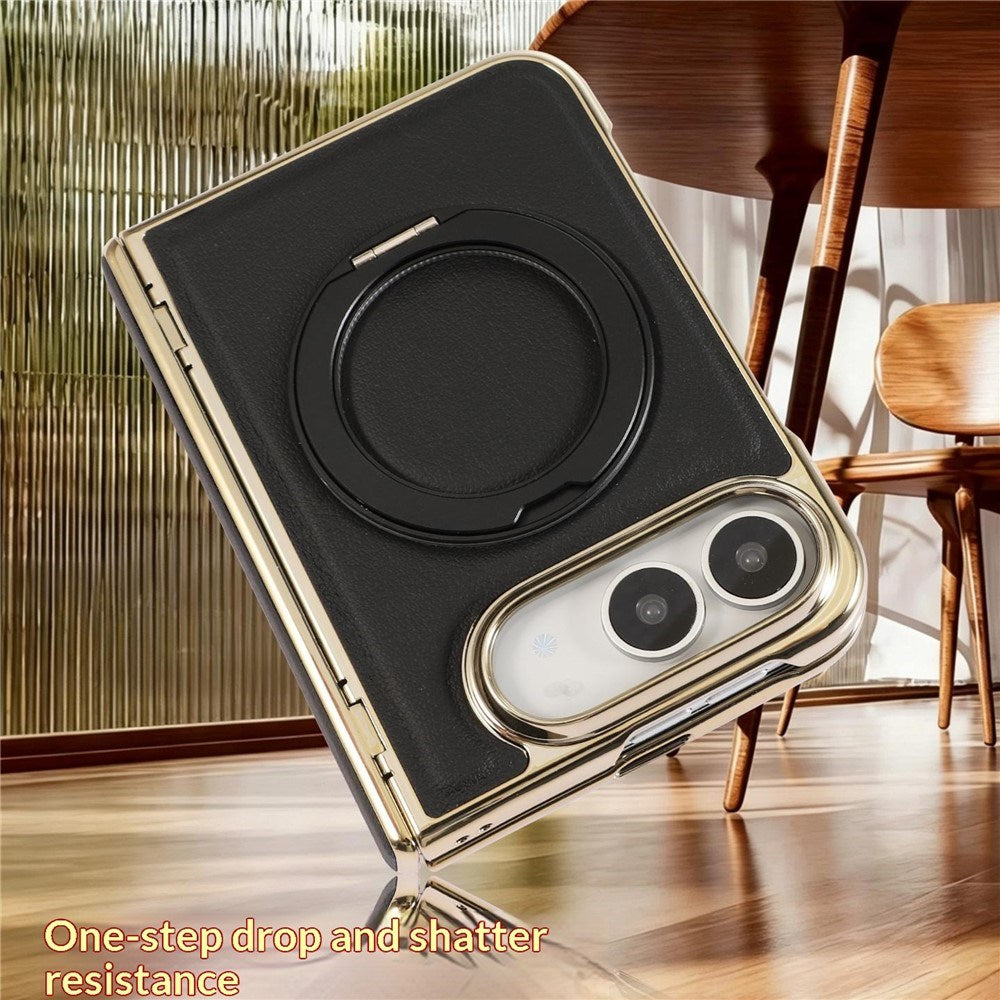 iPhone Duo EIDERWOOD Kunstlæder Bagside Cover m. Kickstand - MagSafe Kompatibel - Hvid