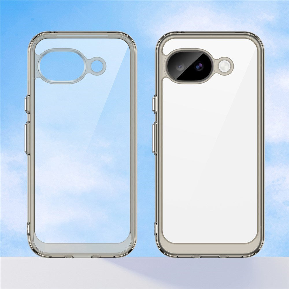 Google Pixel 11a EIDERWOOD Hybrid Plast Cover - Gennemsigtig / Grå