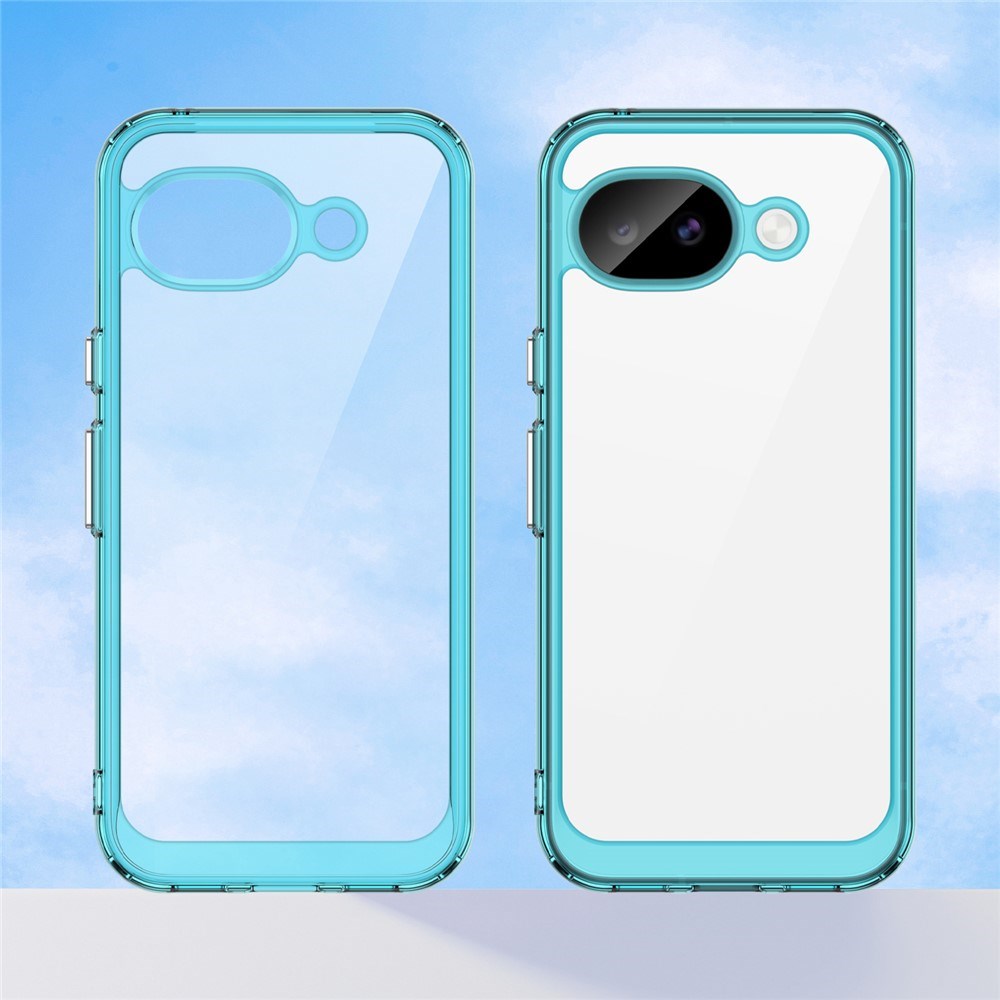 Google Pixel 11a EIDERWOOD Hybrid Plast Cover - Gennemsigtig / Blå