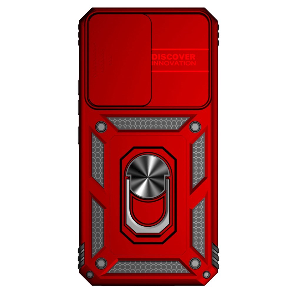 Samsung Galaxy A54 (5G) Håndværker Cover m. Kickstand & Cam Slider - Rød
