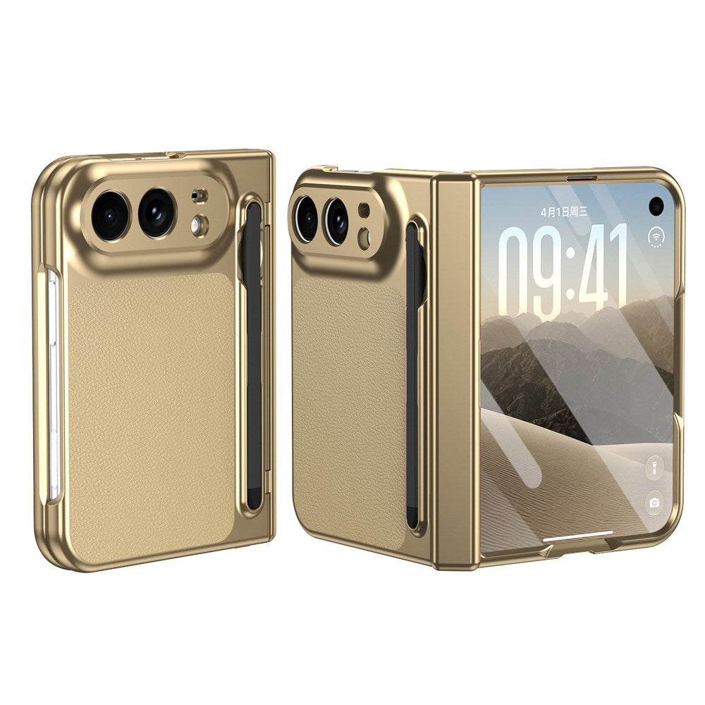 iPhone Duo EIDERWOOD Cover m. Skærmbeskyttelse og Stylus - Guld