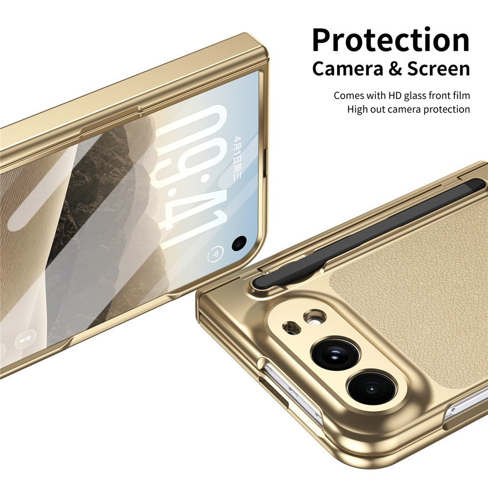iPhone Duo EIDERWOOD Cover m. Skærmbeskyttelse og Stylus - Guld