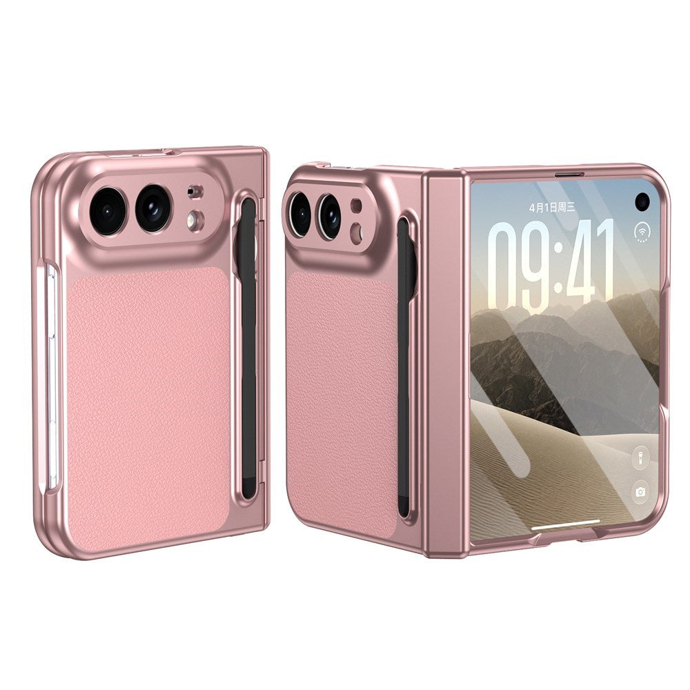 iPhone Duo EIDERWOOD Cover m. Skærmbeskyttelse og Stylus - Lyserød