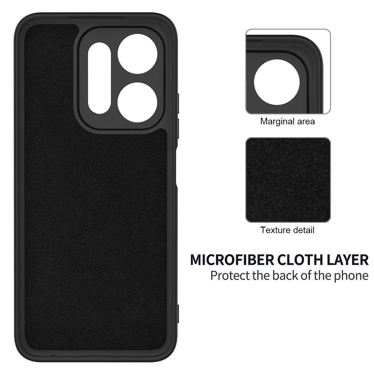 Xiaomi Redmi 17C (5G) EIDERWOOD Silikone Cover m. Strop - Sort