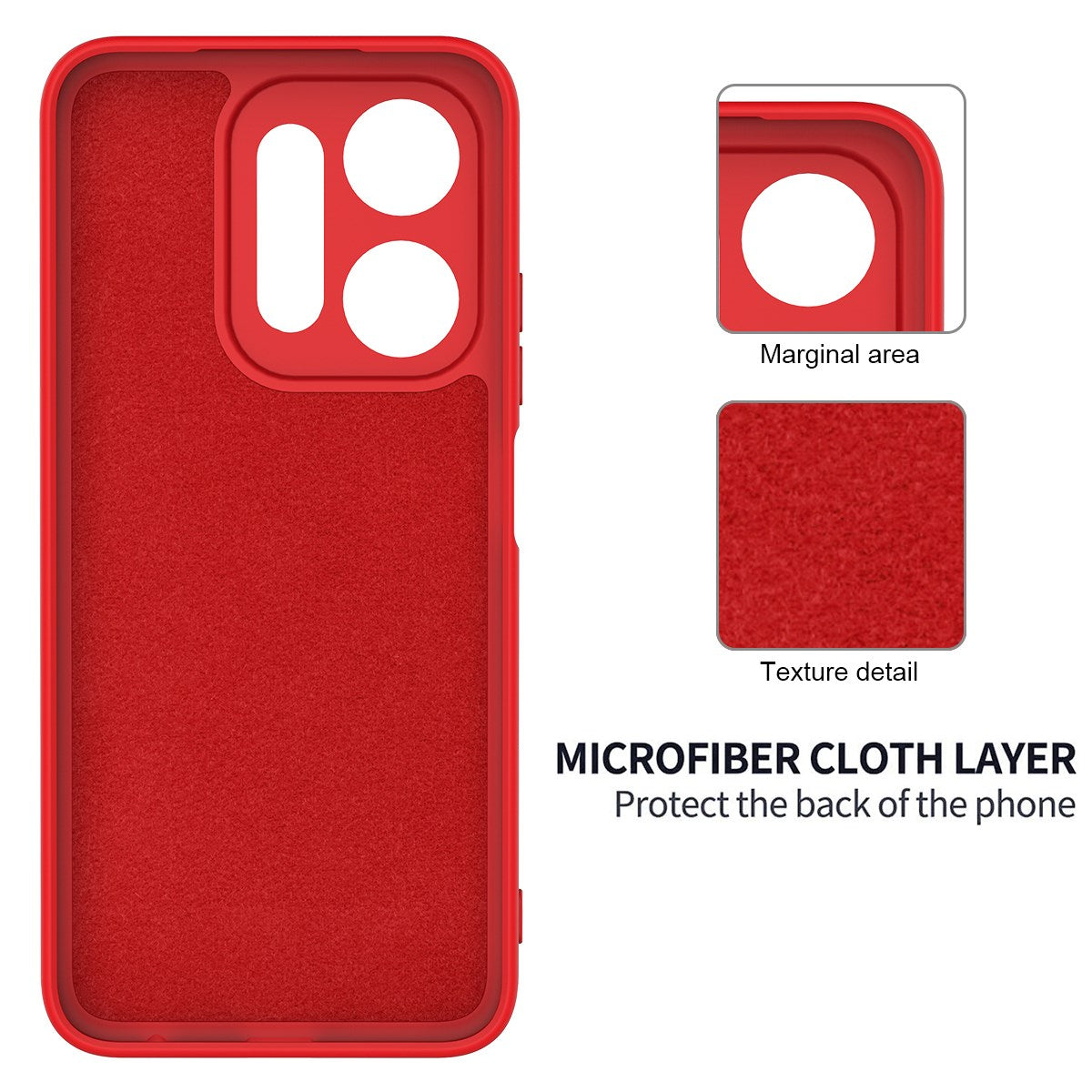 Xiaomi Redmi 17C (5G) EIDERWOOD Silikone Cover m. Strop - Rød