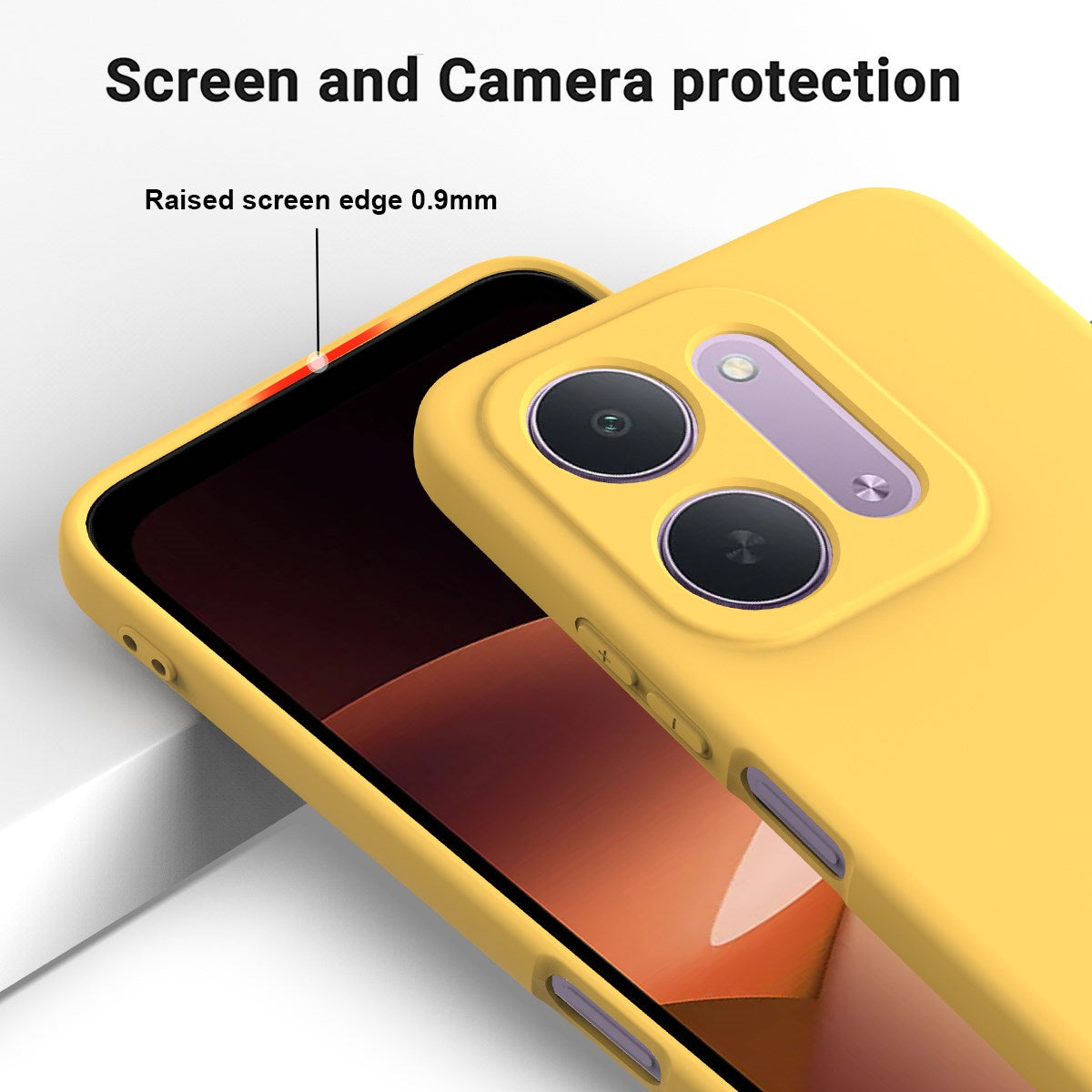 Xiaomi Redmi 17C (5G) EIDERWOOD Silikone Cover m. Strop - Gul