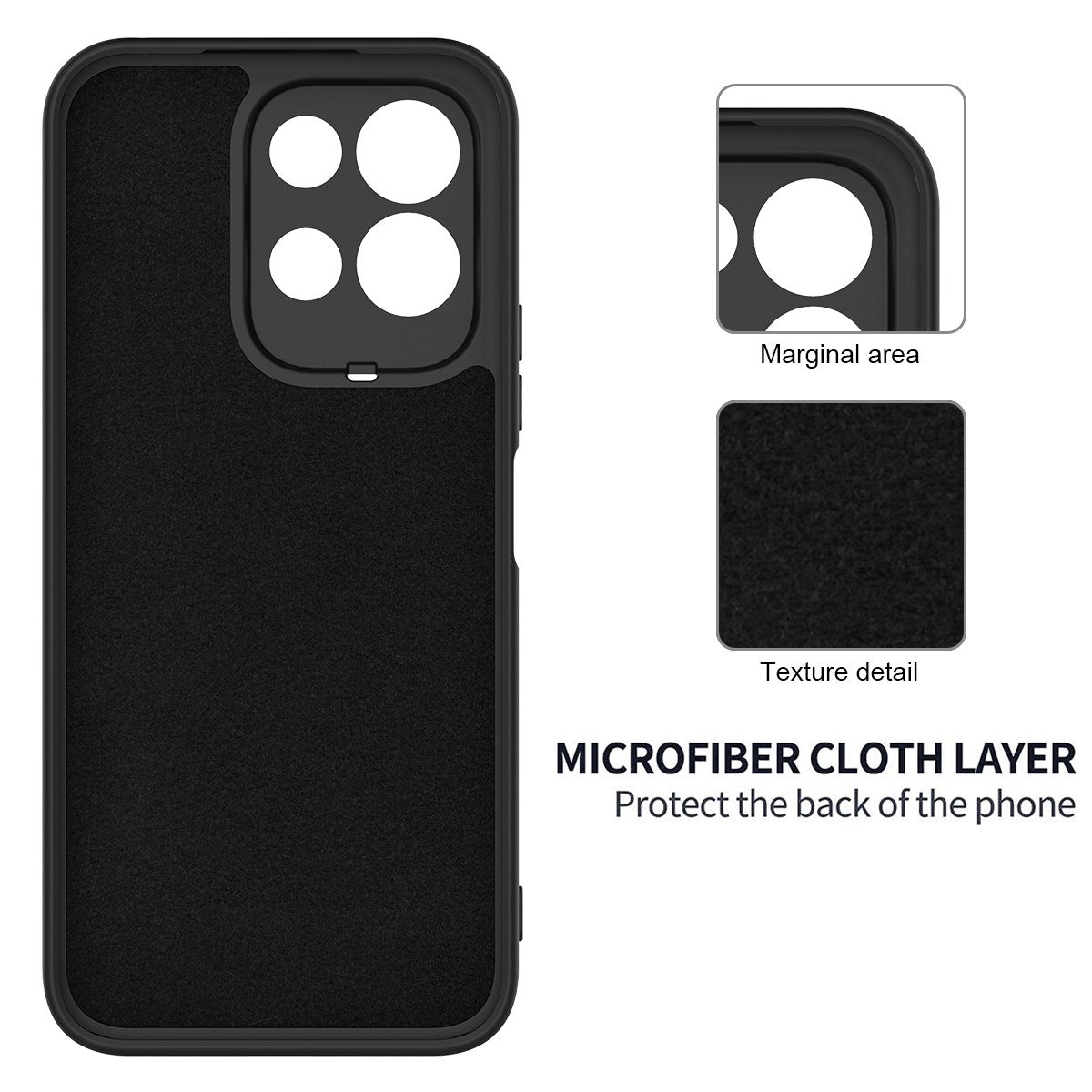 Xiaomi Redmi 17 (5G / 4G) EIDERWOOD Silikone Cover m. Strop - Sort